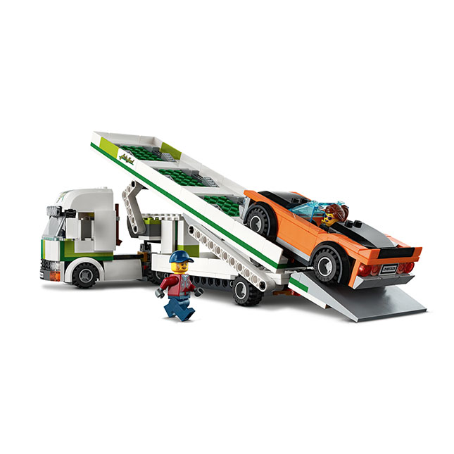 Lego city fashion car transporter