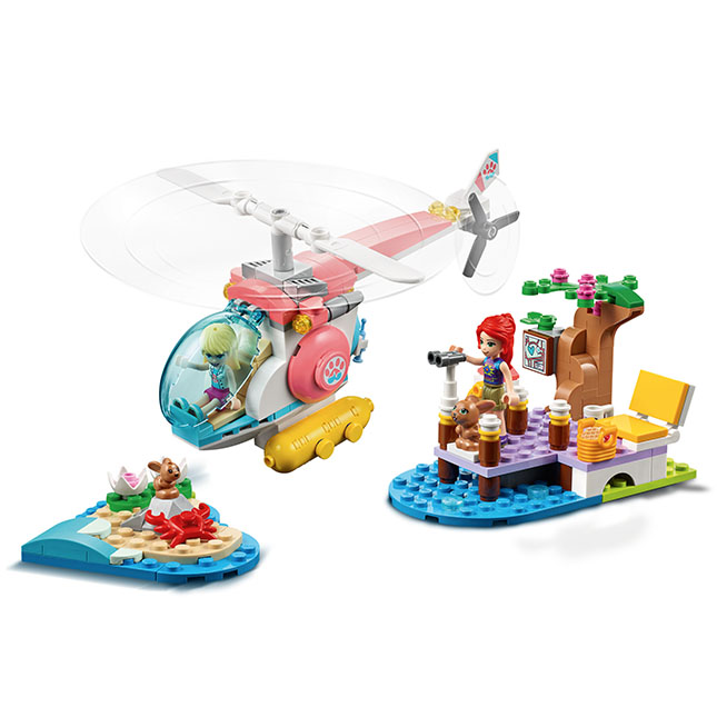 lego friends rescue helicopter