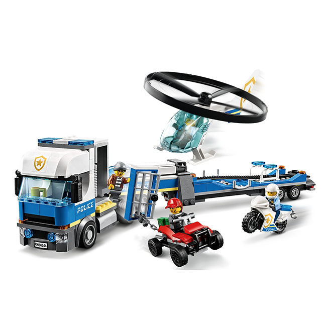 LEGO City Police - Police Helicopter Transport - - Fat Brain Toys