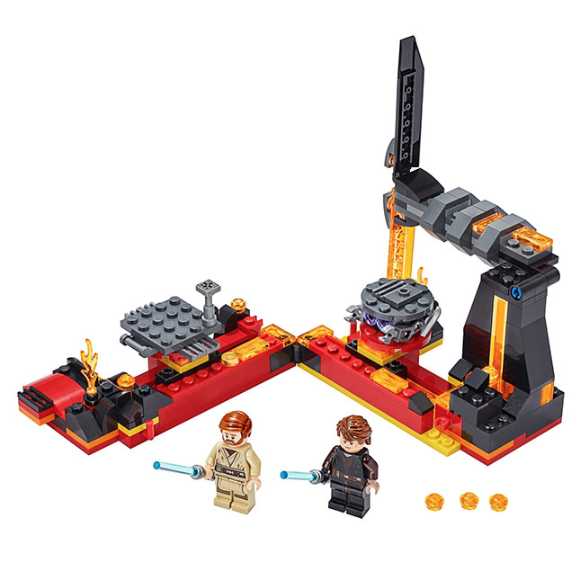 LEGO Star Wars - Duel on Mustafar - - Fat Brain Toys
