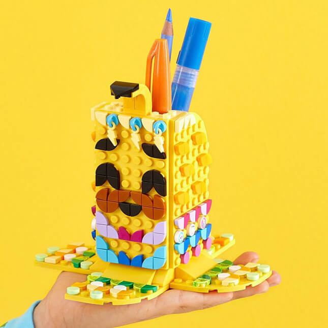 LEGO DOTS Cute Banana Pen Holder Fat Brain Toys