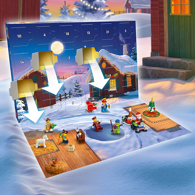 LEGO City Advent Calendar Fat Brain Toys