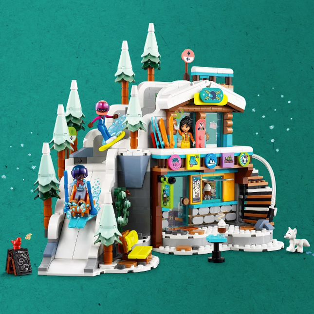 LEGO Friends - Holiday Ski Slope and Cafe - Best for Ages 9 to 12
