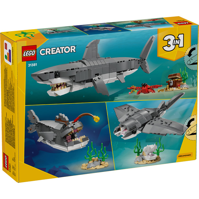 LEGO Creator - Fierce Shark with a Treasure Chest