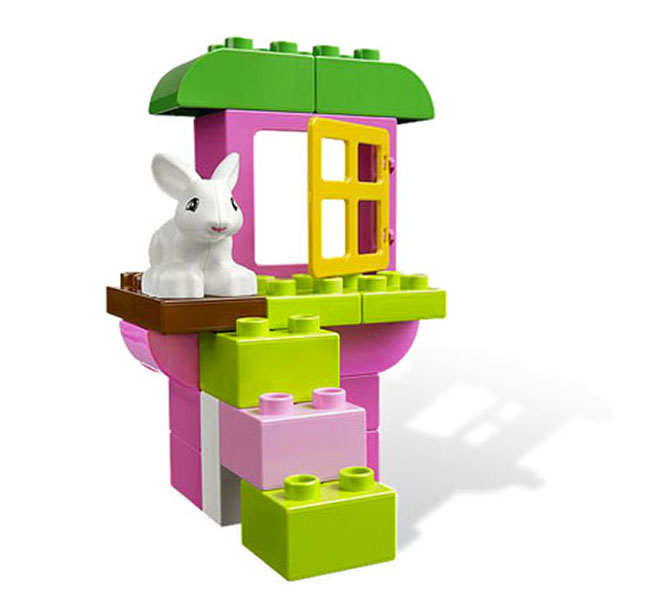 Lego duplo box discount pink