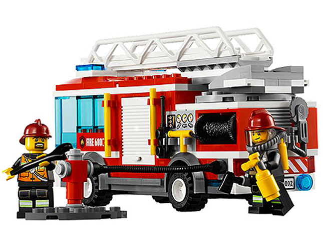 LEGO City Fire - Fire Truck - - Fat Brain Toys