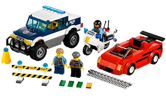 Lego police high online speed chase