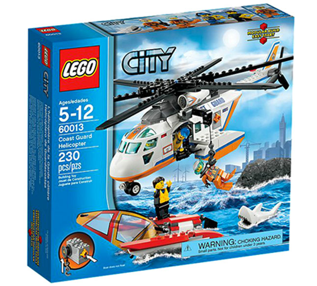 LEGO City Coast Guard - Coast Guard Helicopter - - Fat Brain Toys