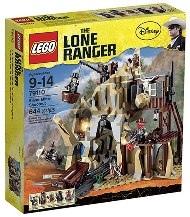 LEGO Lone Ranger - Silver Mine Shootout - - Fat Brain Toys