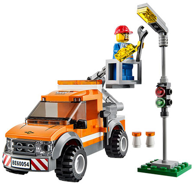 LEGO City Great Vehicles - Light Repair Truck - - Fat Brain Toys