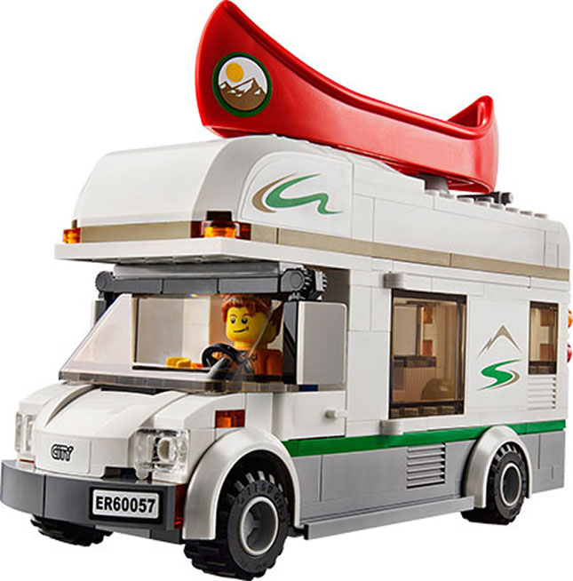 LEGO City Great Vehicles - Camper Van - - Fat Brain Toys