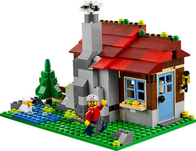 LEGO Creator - Mountain Hut - - Fat Brain Toys