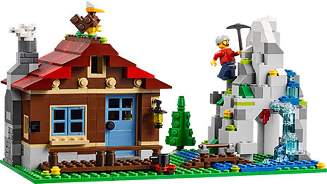 LEGO Creator - Mountain Hut - - Fat Brain Toys