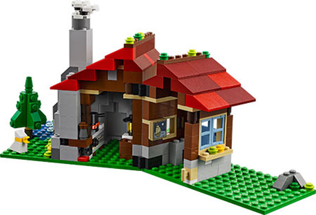 LEGO Creator - Mountain Hut - - Fat Brain Toys