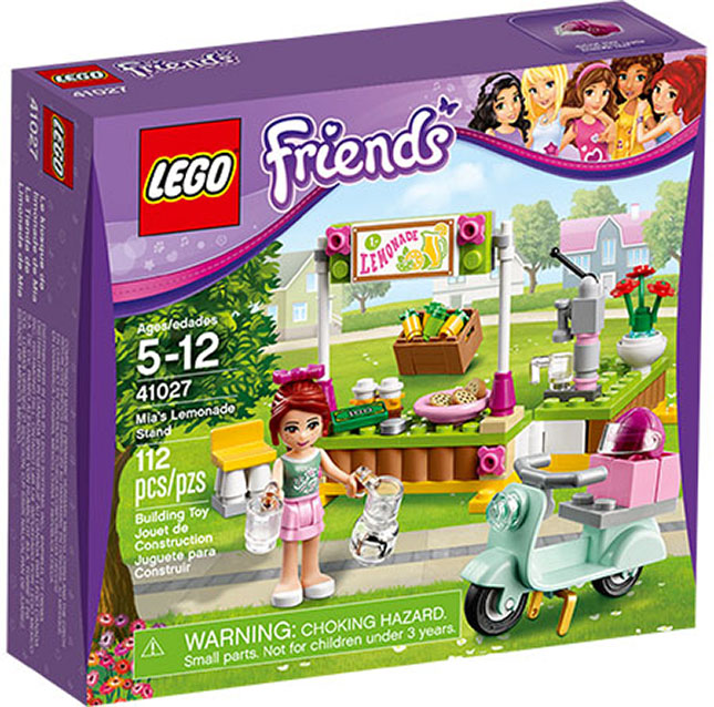 LEGO Friends - Mia's Lemonade Stand - - Fat Brain Toys
