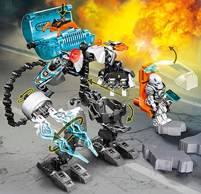 LEGO Hero Factory - STORMER Freeze Machine - - Fat Brain Toys