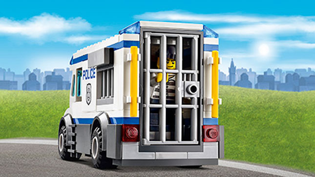 LEGO City Police - Prisoner Transporter - - Fat Brain Toys
