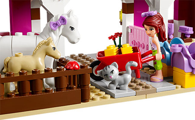 LEGO FRIENDS 41039 RANCH SOLEIL SUNSHINE LIZA MIA EQUESTRE CHEVAL HORSE  STABLE