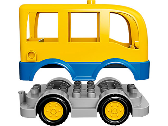 LEGO DUPLO Town - School Bus - - Fat Brain Toys