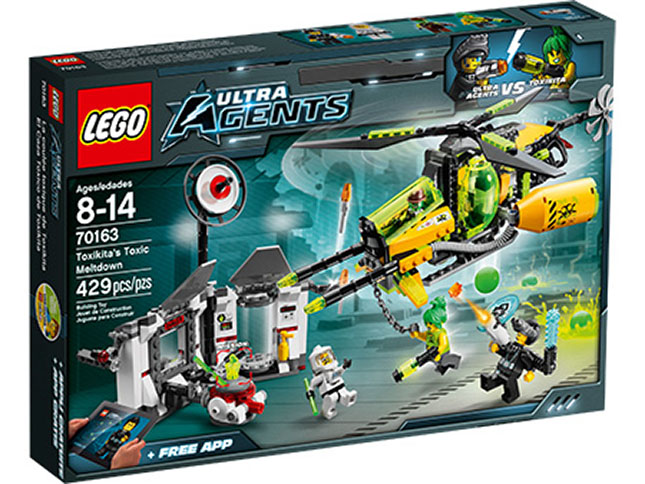 LEGO Ultra Agents - Toxikita's Toxic Meltdown - - Fat Brain Toys