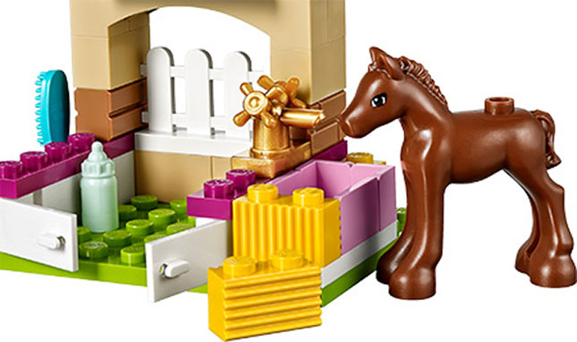 Lego Horse Stable Lego Foal LEGO Friends Little Foal Fat Brain Toys