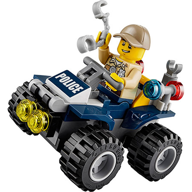 LEGO City Police - ATV Patrol - - Fat Brain Toys