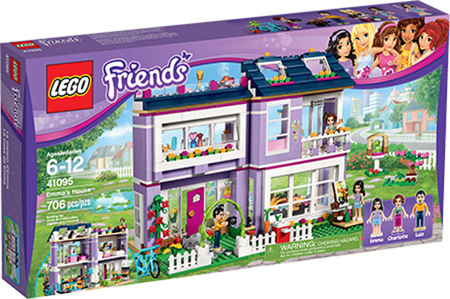 LEGO Friends - Emma's House - - Fat Brain Toys