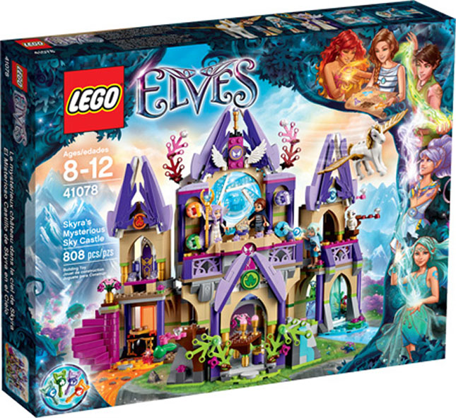 LEGO Elves - Skyra's Mysterious Sky Castle - - Fat Brain Toys