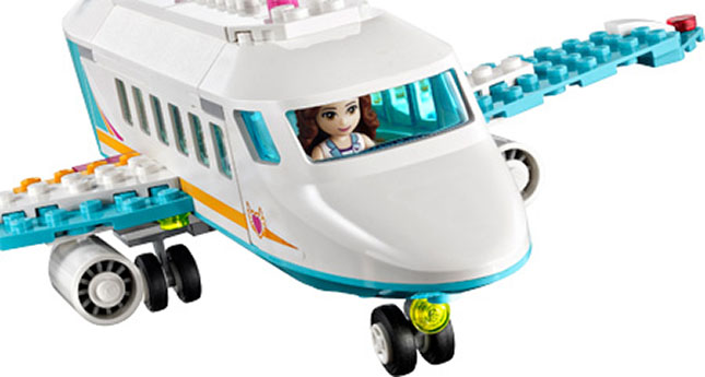 lego friends private jet