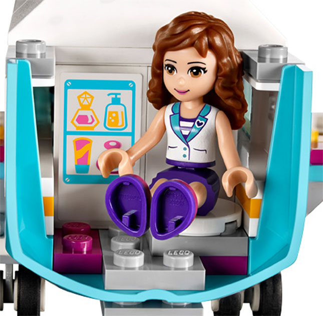 LEGO Friends Heartlake Private Jet Fat Brain Toys