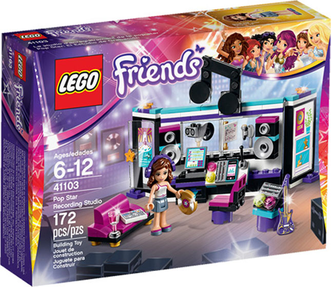 LEGO Friends - Pop Star Recording Studio - - Fat Brain Toys