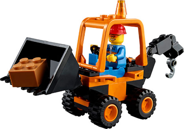 LEGO Juniors - Road Work Truck - - Fat Brain Toys