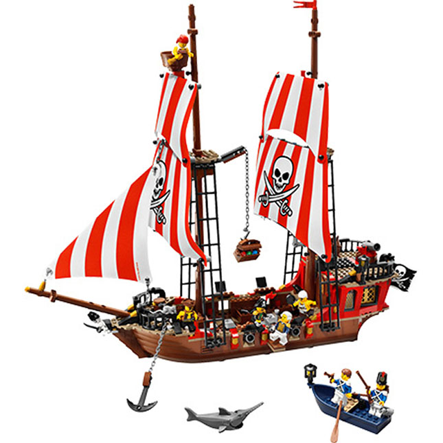 LEGO Pirates - The Brick Bounty - - Fat Brain Toys