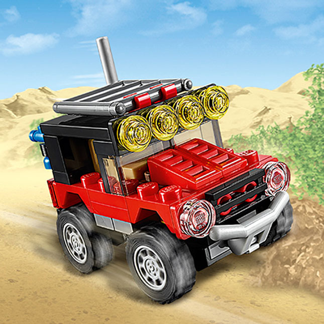 LEGO Creator - Desert Racers - - Fat Brain Toys