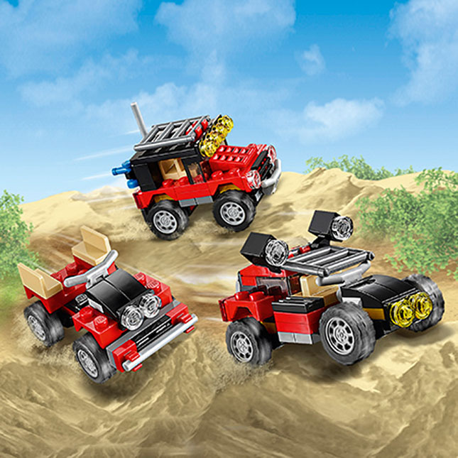 LEGO Creator - Desert Racers - - Fat Brain Toys