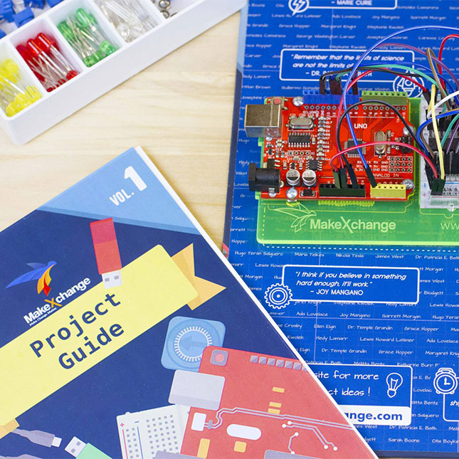 MakeXchange Coding and Electronics Kit - - Fat Brain Toys
