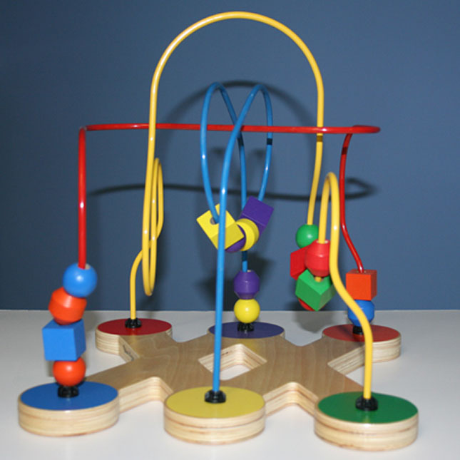 Large Bead Maze Fat Brain Toys