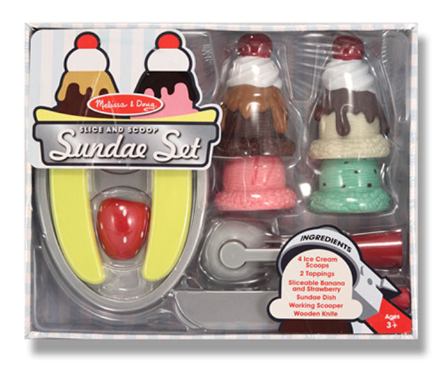 Slice and Scoop Sundae Set Fat Brain Toys
