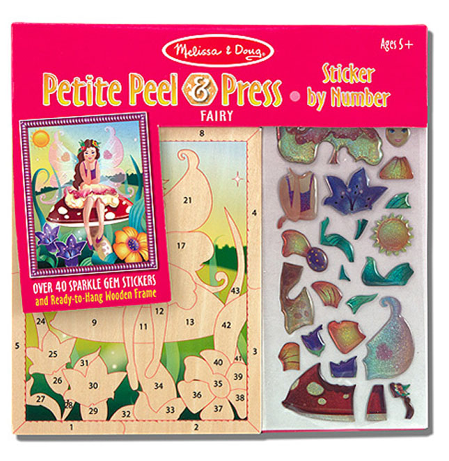 Melissa & Doug - Peel and Press Sticker by Number Activity Kit