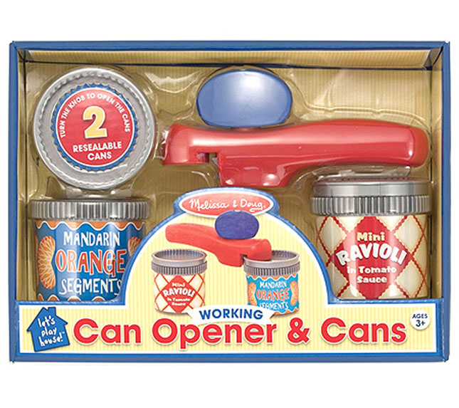 Let s Play House Can Opener Cans Fat Brain Toys