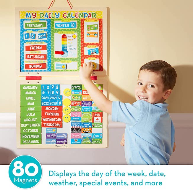 My First Daily Magnetic Calendar Best for Ages 3 to 6