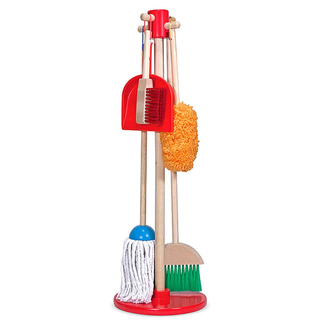 Let's Play House! Dust, Sweep & Mop Fat Brain Toys