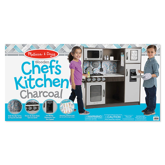 Chef's Kitchen Charcoal Best Imaginative Play for Ages 4 to 9