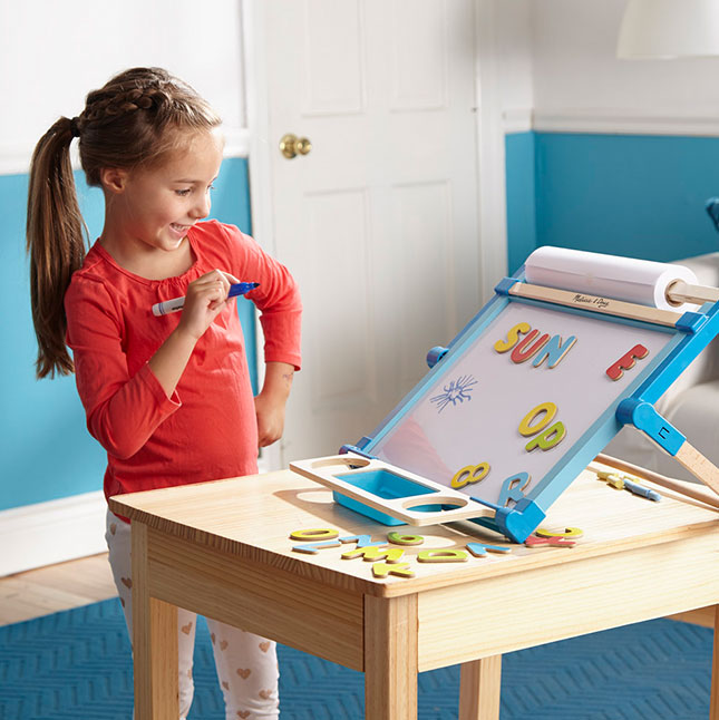 DoubleSided Tabletop Easel Best for Ages 3 to 6