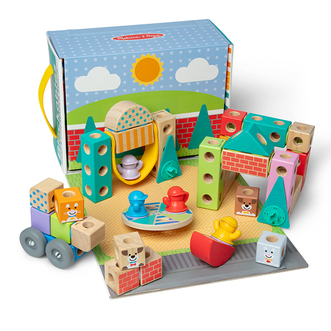 Blockables Town Play Set - - Fat Brain Toys