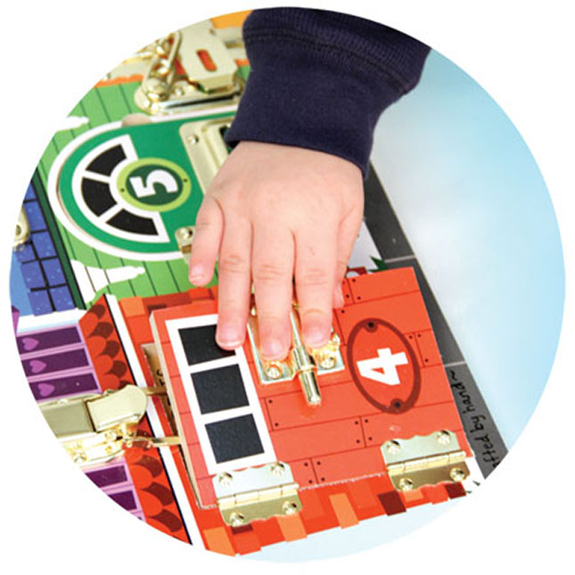 Latches Board Fat Brain Toys