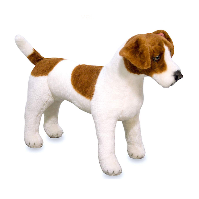 Jack Russell Terrier - Plush - - Fat Brain Toys