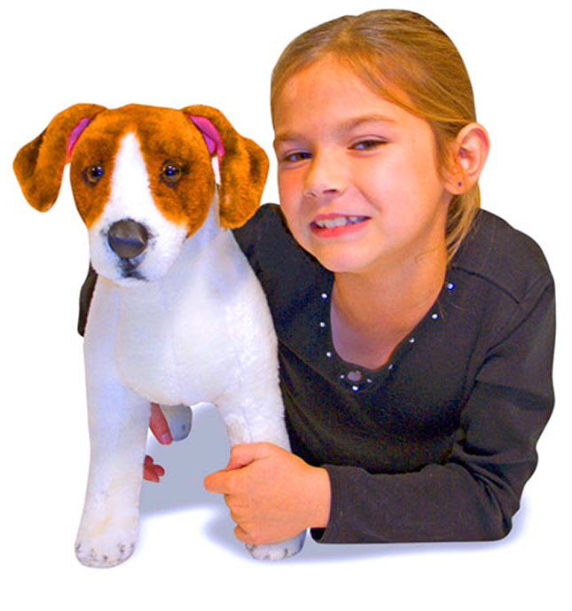 Melissa and doug jack russell terrier on sale