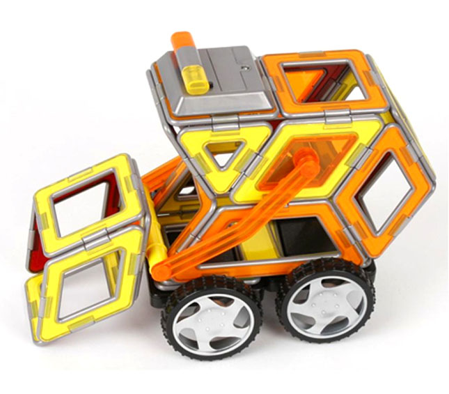 Magformers XL Cruisers - Construction Set - - Fat Brain Toys