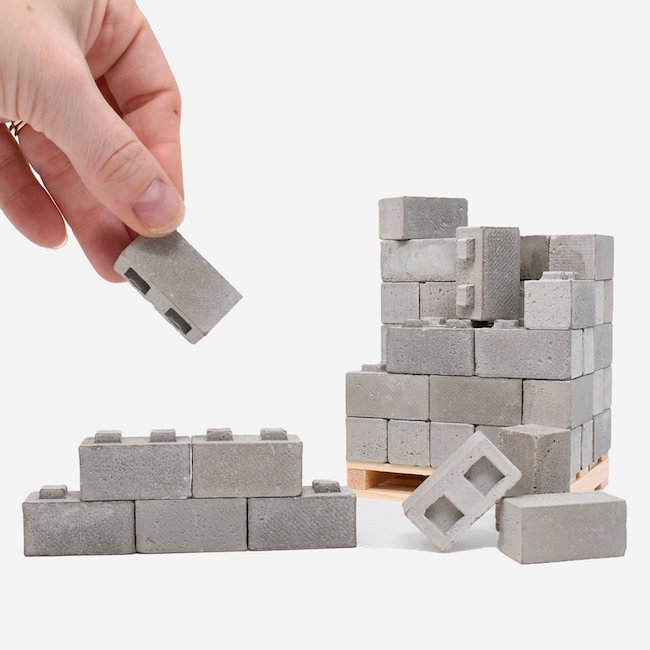 Mini Materials - 1:12 Scale Red Brick Mold - Arts & Crafts for Ages 8 to 12 - Fat Brain Toys